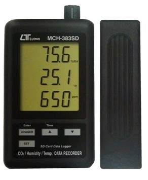 MCH-383SD CO2二氧化碳/湿度/温度实时数据记录器MHB383