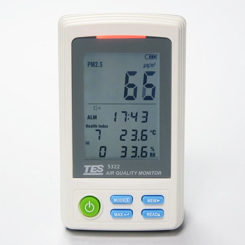 TES-5322 室内PM2.5空气质量监测计