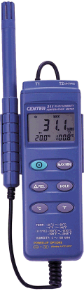 温度湿度计(RS232,双通道)CENTER-311（可配蓝牙模块）